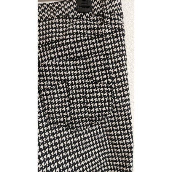 Tripp NYC Daang Goodman Black & White Houndstooth Skinny Leg Punk Jeans 11 - Picture 10 of 16